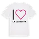 Jag älskar la Llagosta t-shirt stort tryck