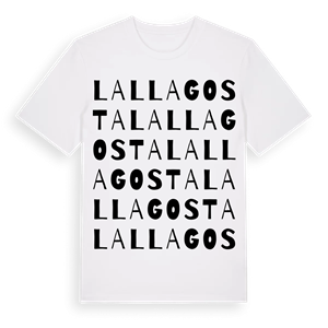la Llagosta ordlek t-shirt – ekologisk bomull t-shirt från Pinshirt