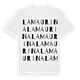 la Maurina ordlek t-shirt