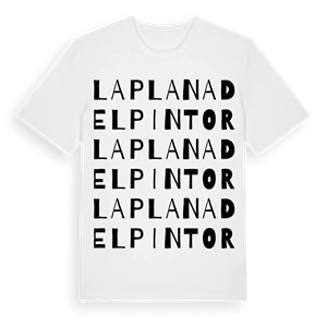 la Plana del Pintor ordlek t-shirt – ekologisk bomull t-shirt från Pinshirt