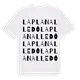 la Plana Lledó ordlek t-shirt