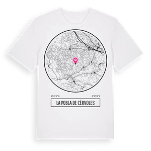 la Pobla de Cérvoles t-shirt – ekologisk bomull t-shirt från Pinshirt