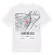 la Riera Seca karta t-shirt