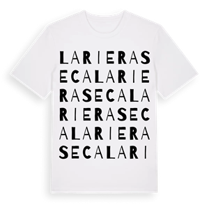la Riera Seca ordlek t-shirt – ekologisk bomull t-shirt från Pinshirt