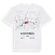 la Seu d'Urgell karta t-shirt