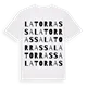 la Torrassa ordlek t-shirt