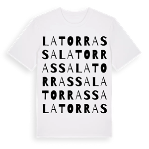 la Torrassa ordlek t-shirt – ekologisk bomull t-shirt från Pinshirt