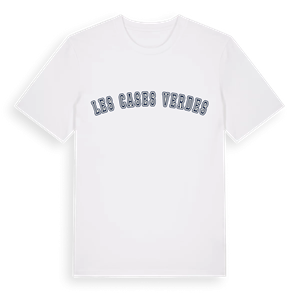 les Cases Verdes college t-shirt – ekologisk bomull t-shirt från Pinshirt