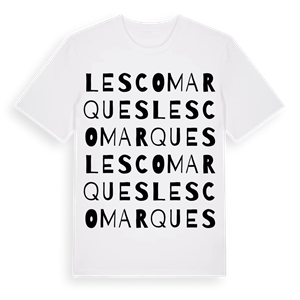 les Comarques ordlek t-shirt – ekologisk bomull t-shirt från Pinshirt