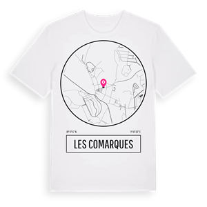 les Comarques t-shirt – ekologisk bomull t-shirt från Pinshirt