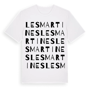 les Martines ordlek t-shirt – ekologisk bomull t-shirt från Pinshirt