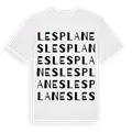 les Planes ordlek t-shirt