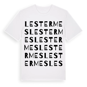 les Termes ordlek t-shirt – ekologisk bomull t-shirt från Pinshirt