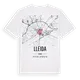 Lleida karta t-shirt