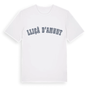 Lliçà d'Amunt college t-shirt – ekologisk bomull t-shirt från Pinshirt