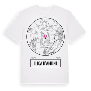 Lliçà d'Amunt t-shirt – ekologisk bomull t-shirt från Pinshirt