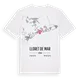Lloret de Mar karta t-shirt