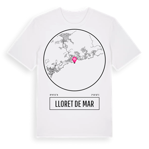 Lloret de Mar t-shirt – ekologisk bomull t-shirt från Pinshirt