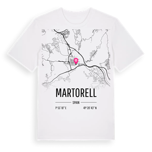 Martorell karta t-shirt – ekologisk bomull t-shirt från Pinshirt