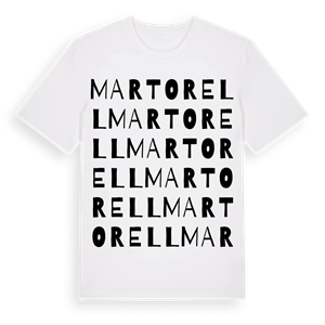 Martorell ordlek t-shirt – ekologisk bomull t-shirt från Pinshirt