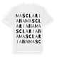 Mas Clariana ordlek t-shirt