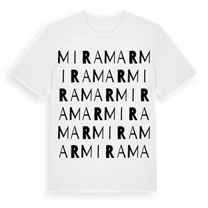 Miramar ordlek t-shirt – ekologisk bomull t-shirt från Pinshirt