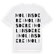Molins de Rei ordlek t-shirt