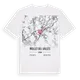 Mollet del Vallès karta t-shirt