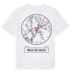 Mollet del Vallès t-shirt – ekologisk bomull t-shirt från Pinshirt