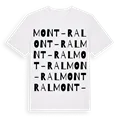 Mont-ral ordlek t-shirt