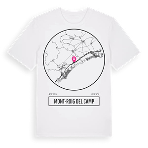 Mont-roig del Camp t-shirt – ekologisk bomull t-shirt från Pinshirt