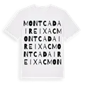 Montcada i Reixac ordlek t-shirt