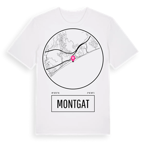 Montgat t-shirt – ekologisk bomull t-shirt från Pinshirt