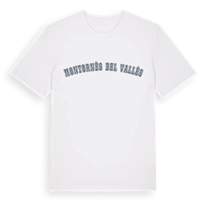Montornès del Vallès college t-shirt – ekologisk bomull t-shirt från Pinshirt