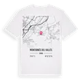 Montornès del Vallès karta t-shirt
