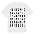 Montornès del Vallès ordlek t-shirt