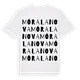 Móra la Nova ordlek t-shirt