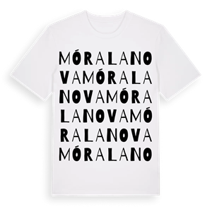 Móra la Nova ordlek t-shirt – ekologisk bomull t-shirt från Pinshirt
