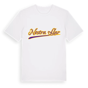 Nostra Llar baseball t-shirt – ekologisk bomull t-shirt från Pinshirt