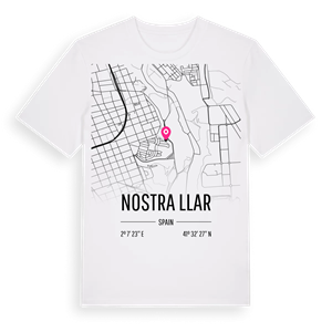 Nostra Llar karta t-shirt – ekologisk bomull t-shirt från Pinshirt