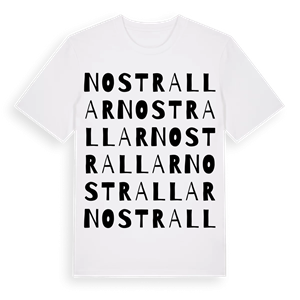 Nostra Llar ordlek t-shirt – ekologisk bomull t-shirt från Pinshirt