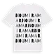 Nou Miramar ordlek t-shirt