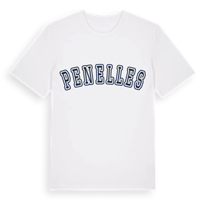Penelles college t-shirt – ekologisk bomull t-shirt från Pinshirt