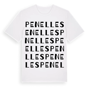 Penelles ordlek t-shirt – ekologisk bomull t-shirt från Pinshirt