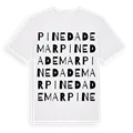 Pineda de Mar ordlek t-shirt