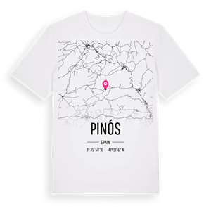Pinós karta t-shirt – ekologisk bomull t-shirt från Pinshirt