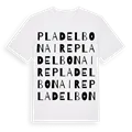 Pla del Bon Aire ordlek t-shirt