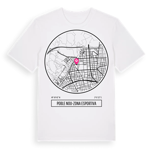Poble Nou-Zona Esportiva t-shirt – ekologisk bomull t-shirt från Pinshirt