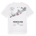 Premià de Mar karta t-shirt