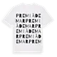 Premià de Mar ordlek t-shirt